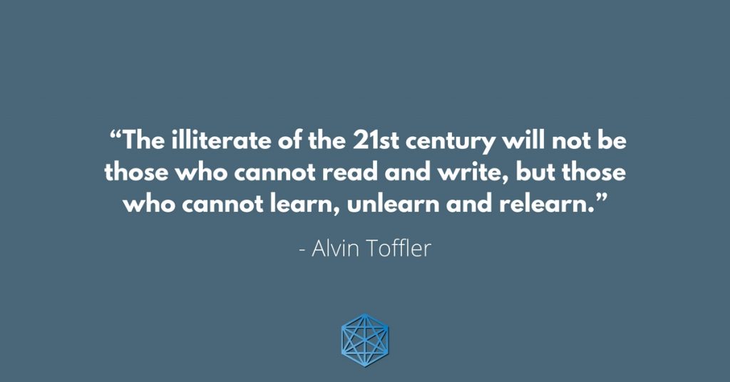 Unlearing Quote by Alvin Toffler
