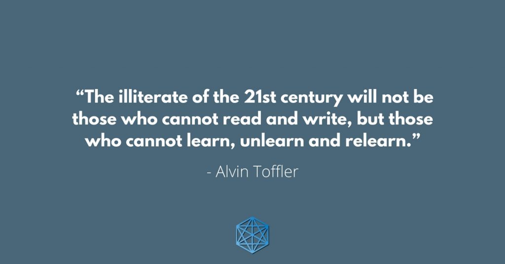 Unlearing Quote by Alvin Toffler