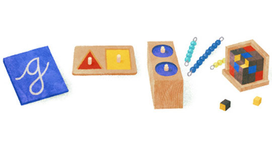 Google's Montessori Doodle