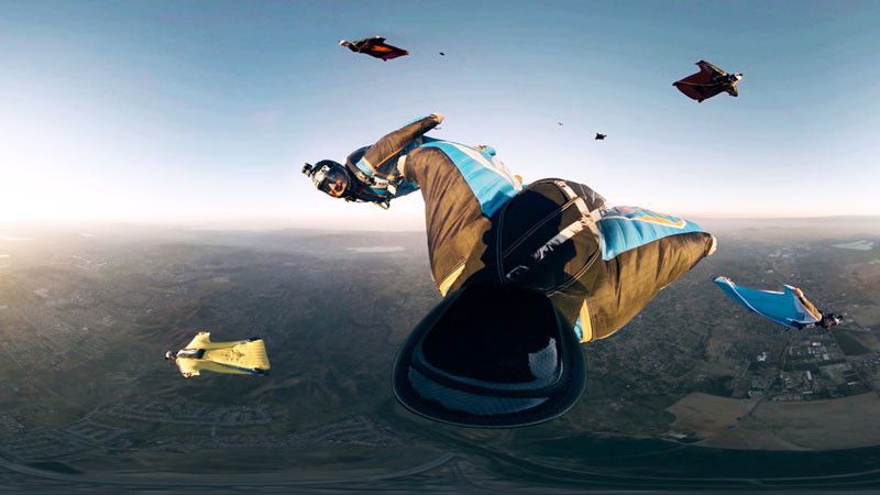 Go Pro VR Skydiving