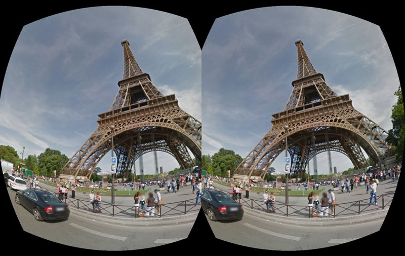 Google Cardboard Streetview