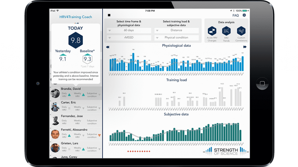 heart rate variability monitor app