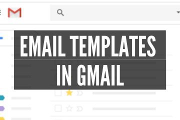 Email Templates in Gmail