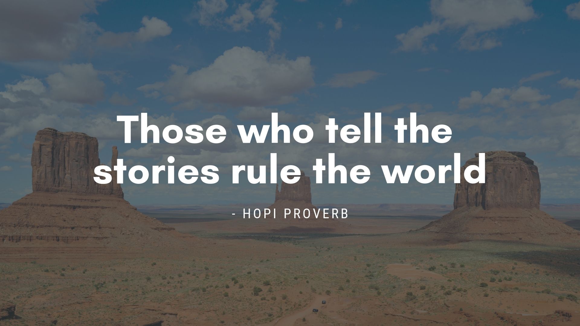 Hopi Proverb Storytelling