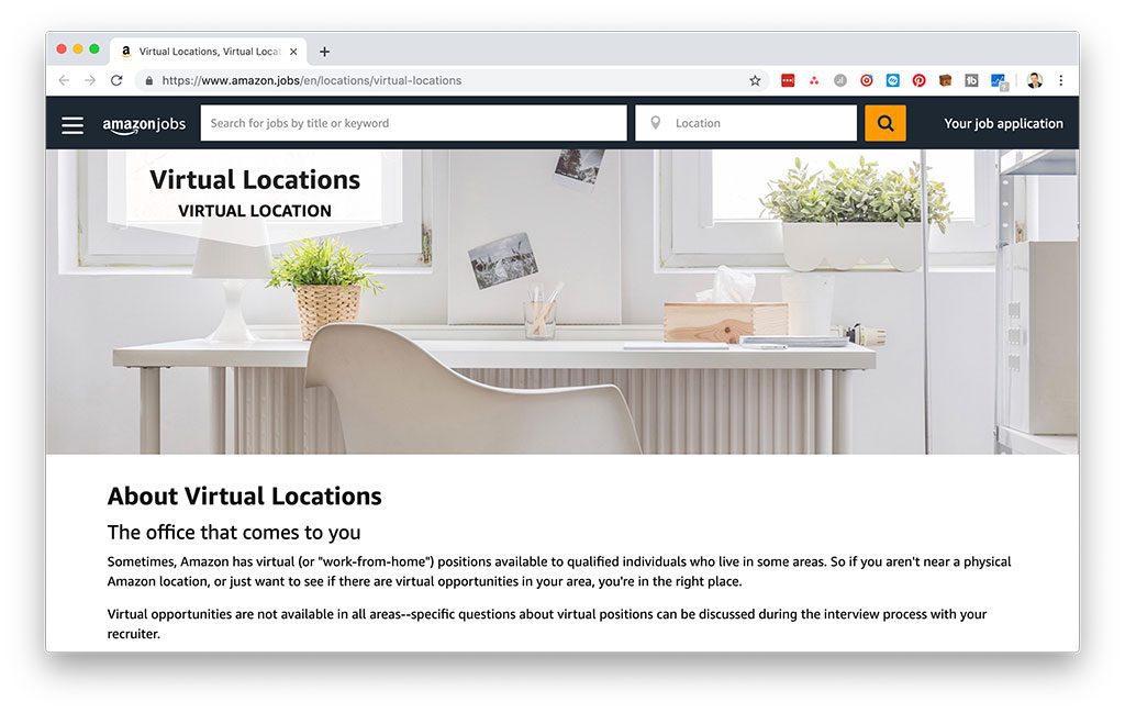100+ Remote Jobs At Big Technology Companies: Apple, Dell and Amazon