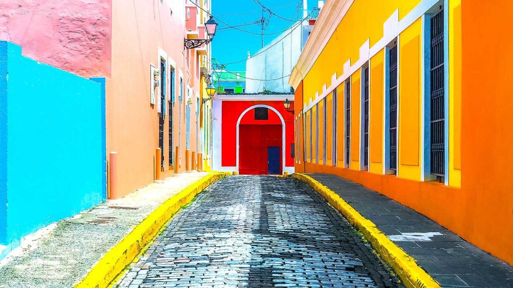Colorful San Juan, Puerto Rico