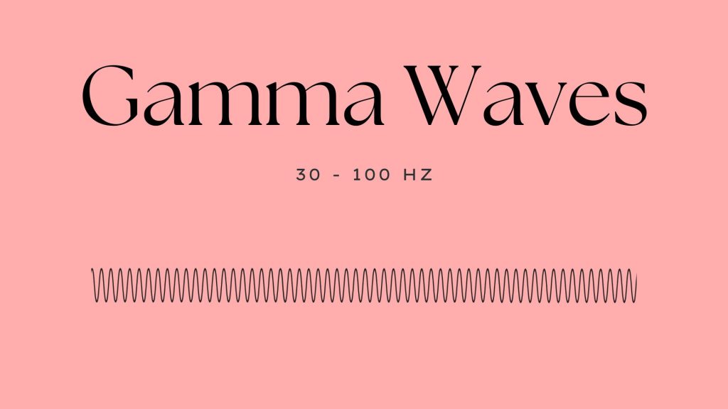 Gamma Brain Waves (30-100 Hz)