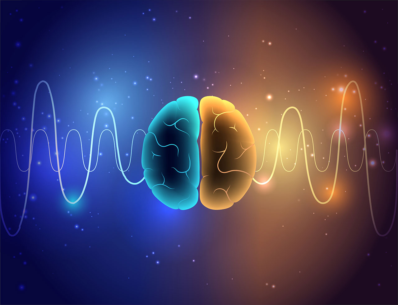 Alpha Theta Neurofeedback Brainwave Training Graphic