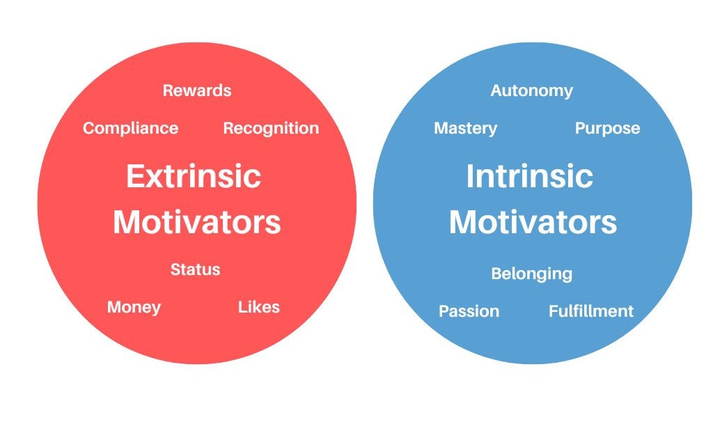 Extrinsic Motivators Vs Intrinsic Motivators