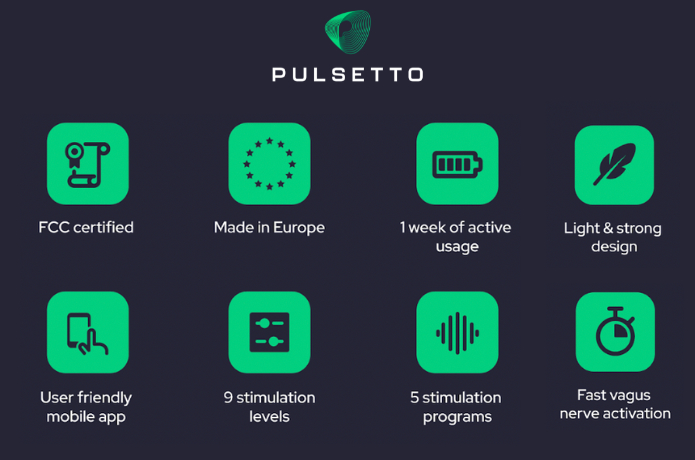 Pulsetto VNS Features