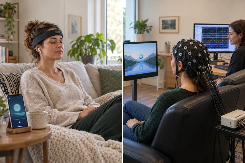 Home Vs Clinic Neurofeedback Training