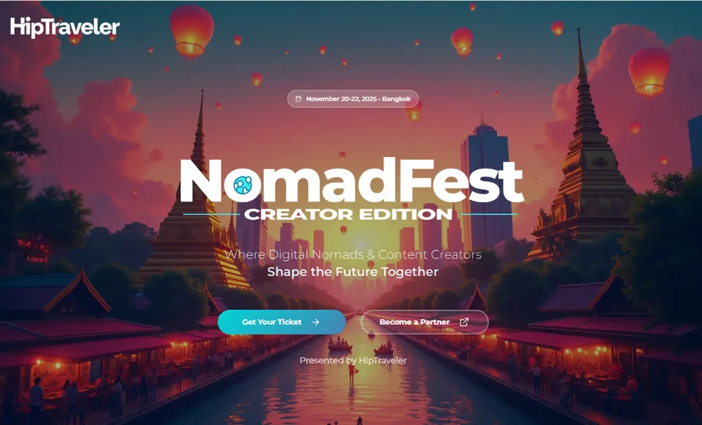 Nomad Fest Bangkok, Creator Edition (Bangkok, Thailand) event image