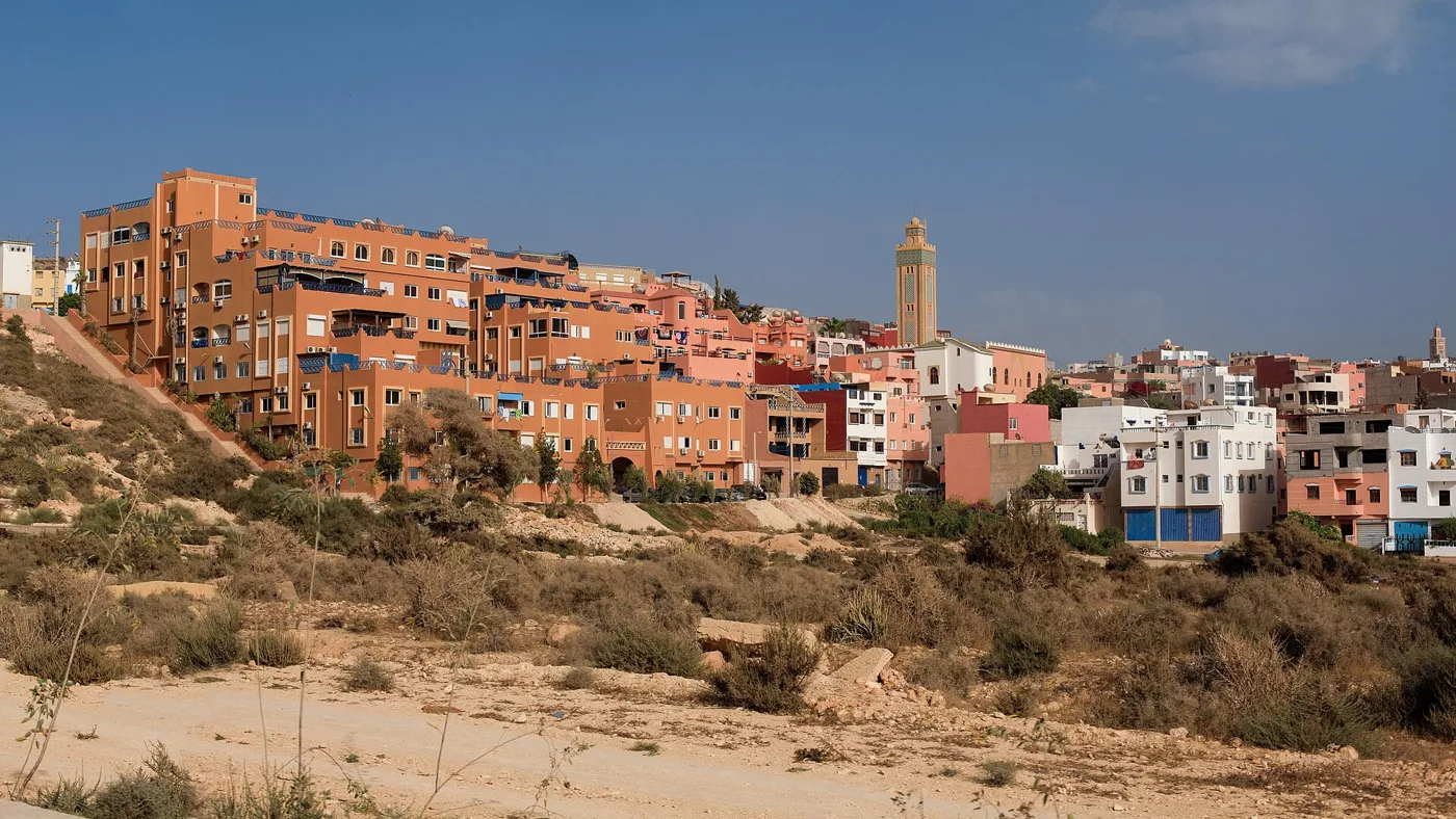 Tamraght village in Morocco
